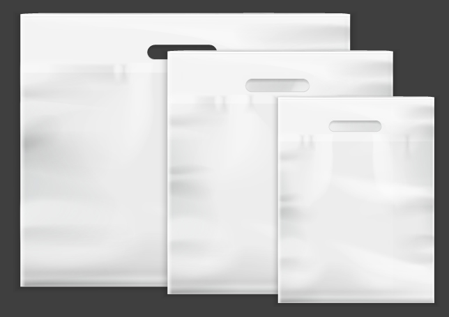 Unprinted polybags of various sizes