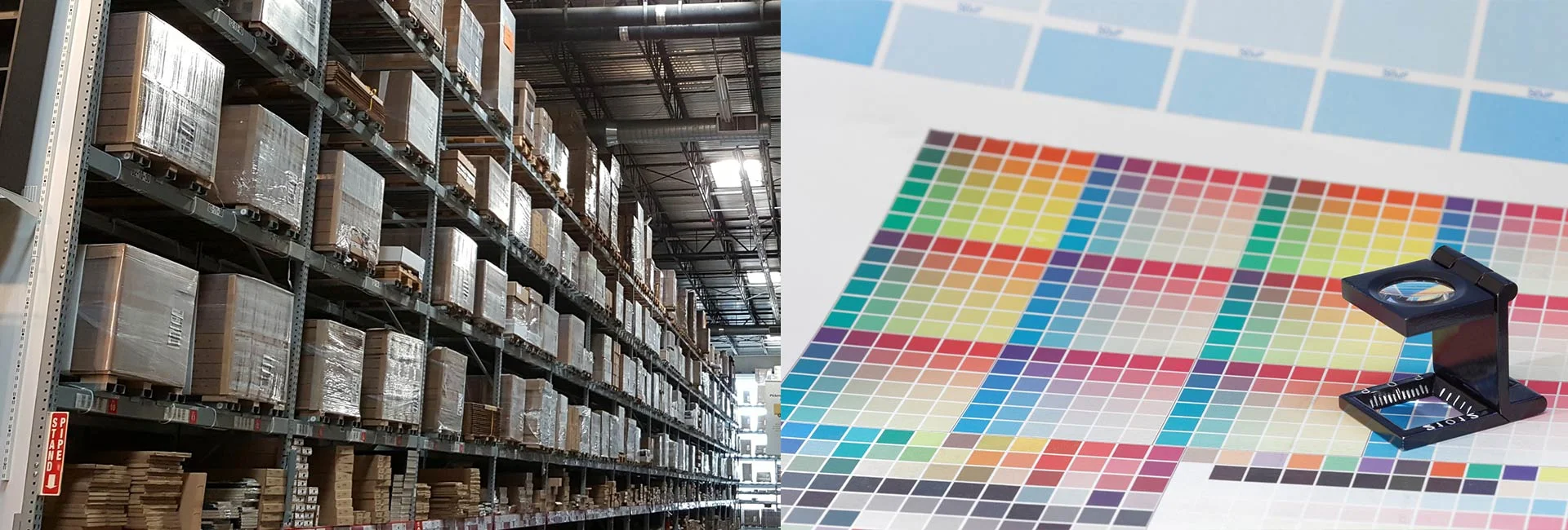 package design services and inventory management